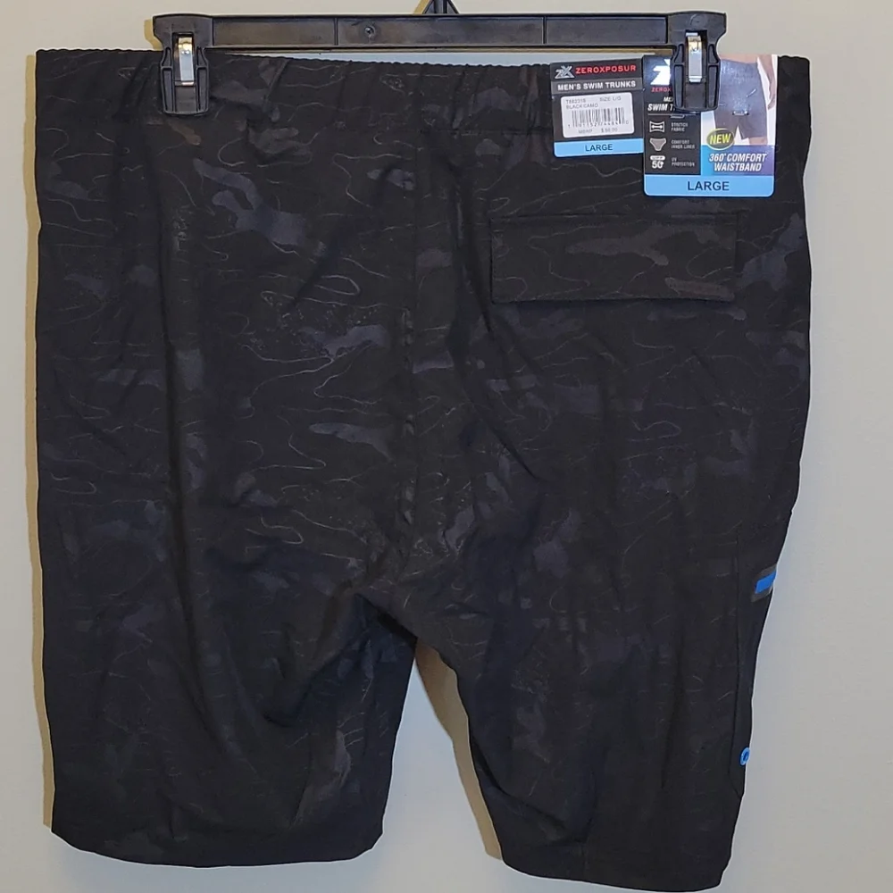 Black Swim Trunks